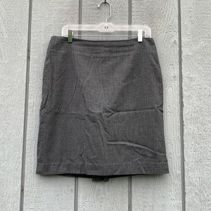 Banana Republic Heather Grey Pencil Skirt